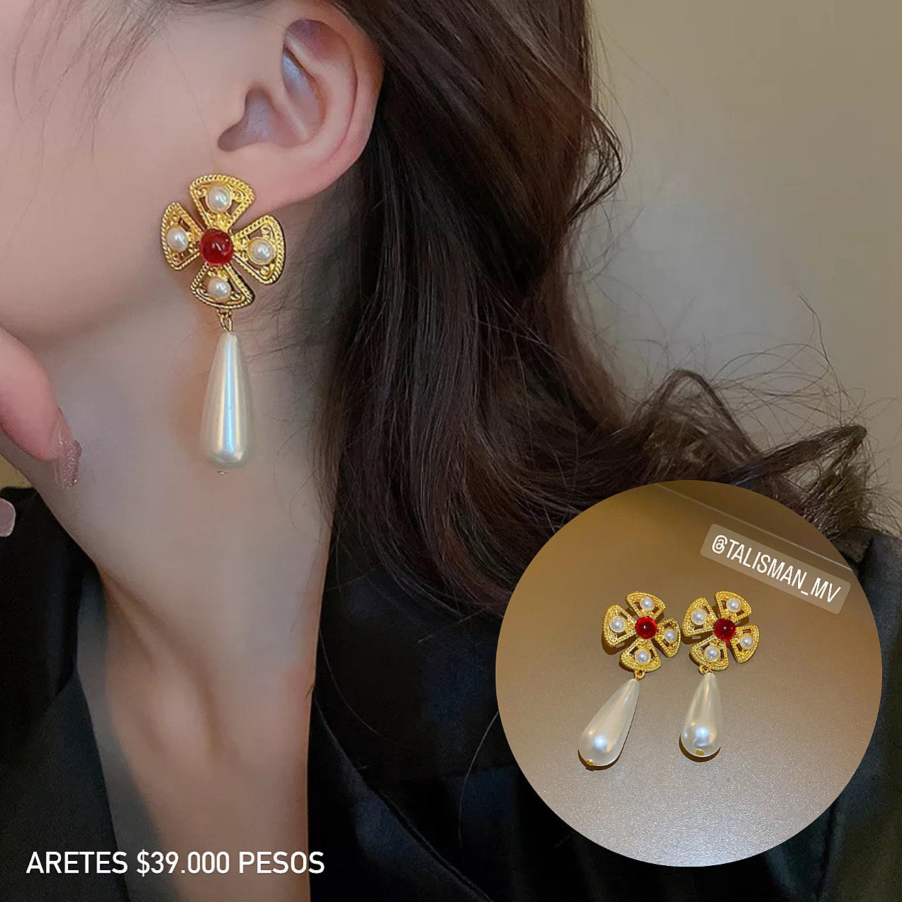 Aretes gold