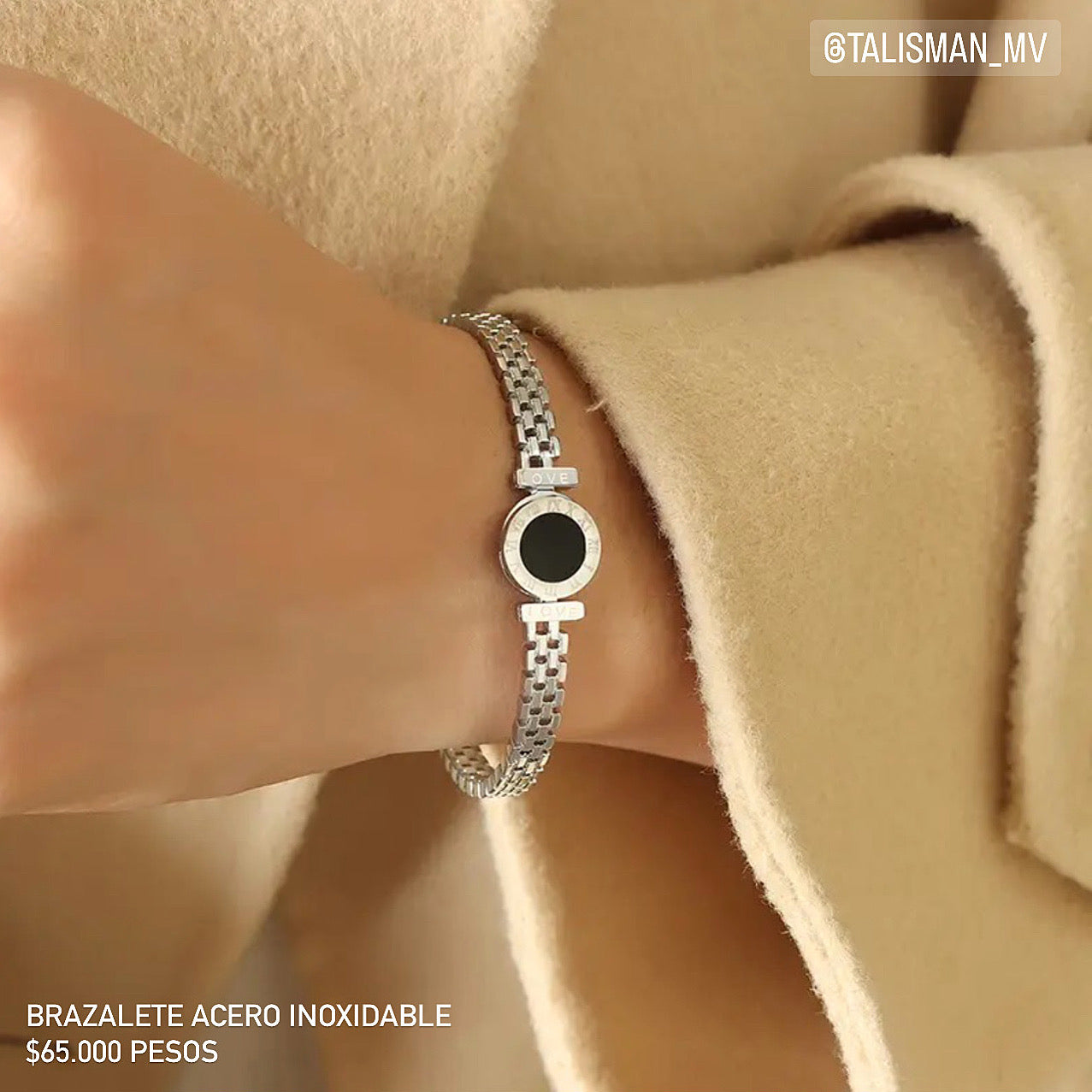Brazalete acero inoxidable