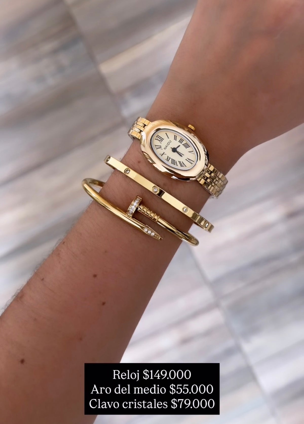 Reloj, pulseras