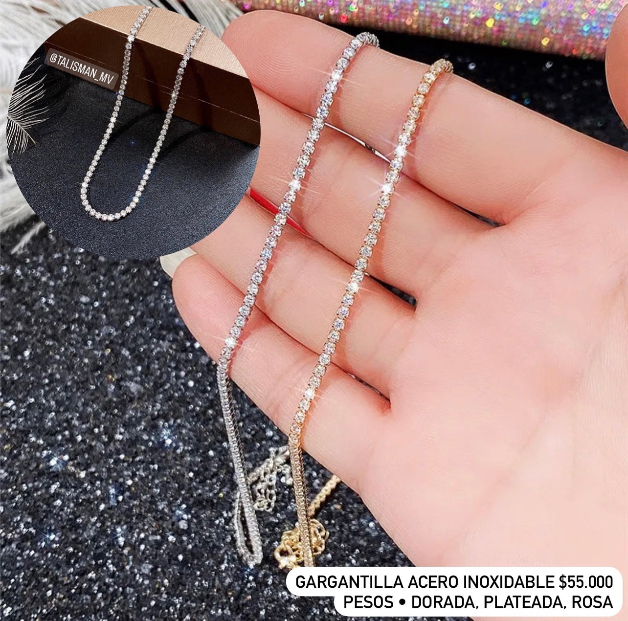 Gargantilla Acero inoxidable