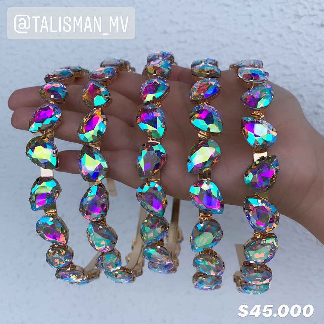 Diadema de Crystales para el Cabello