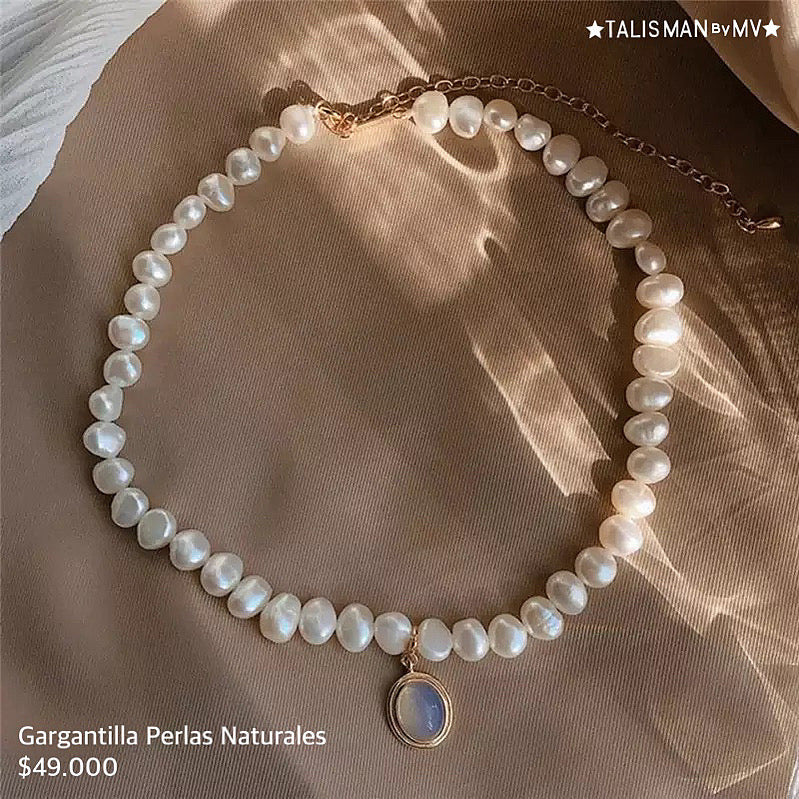 Gargantilla Perlas Naturales