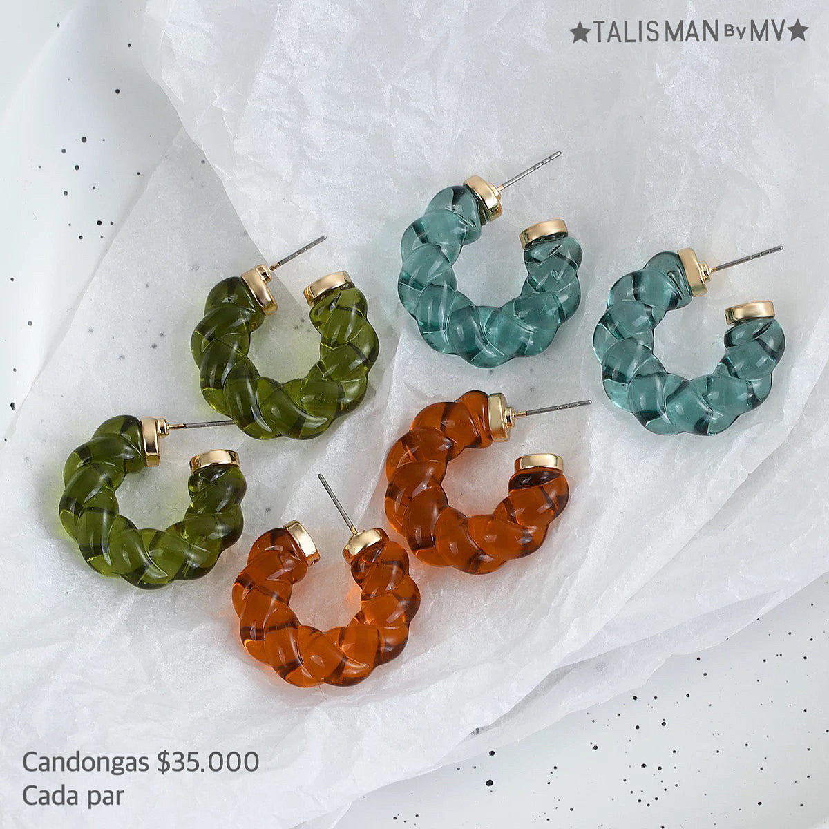 Candongas Colores