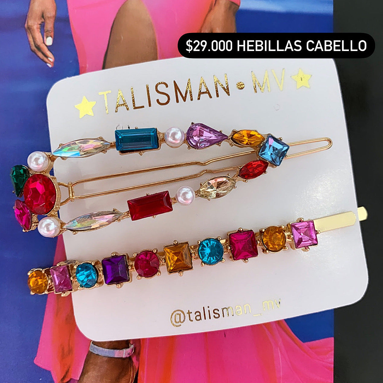 Set hebillas para el cabello