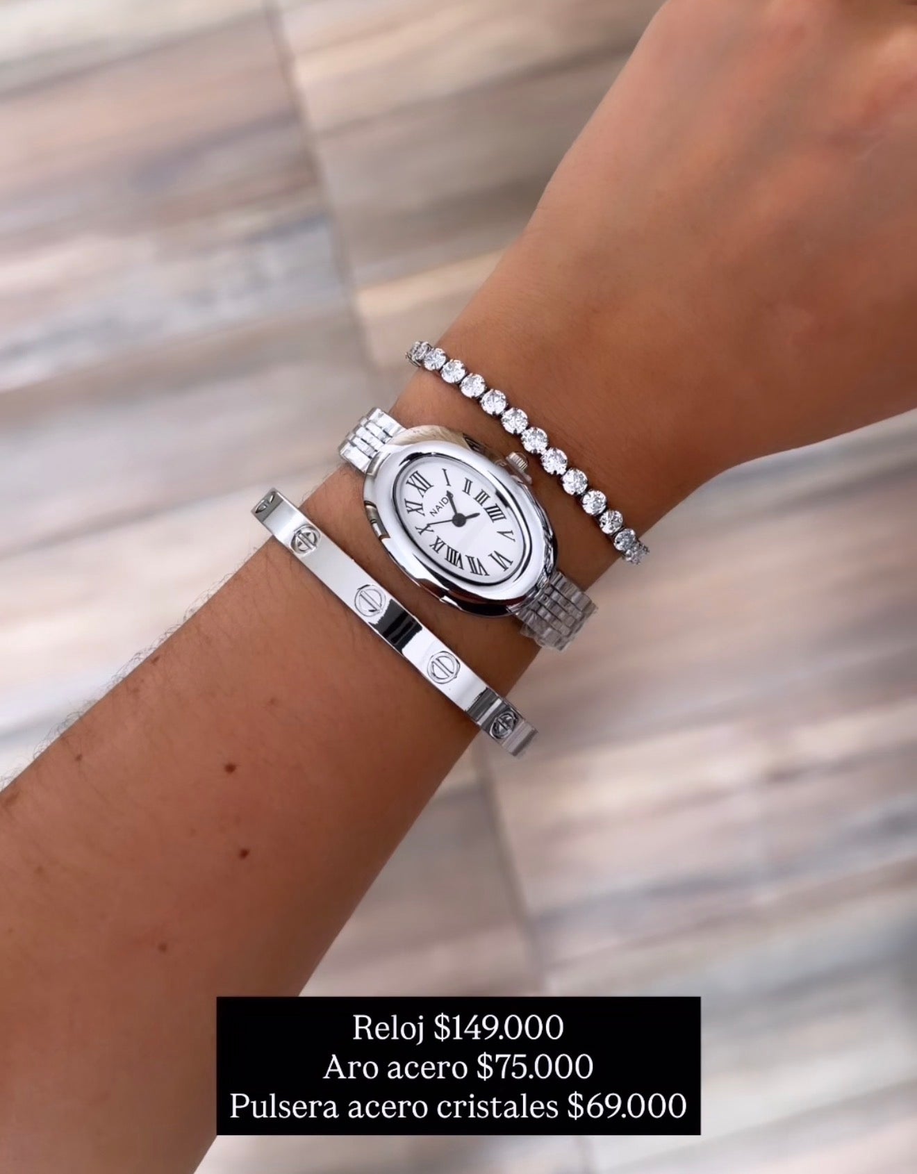 Reloj, pulseras