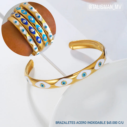 Brazalete acero inoxidable