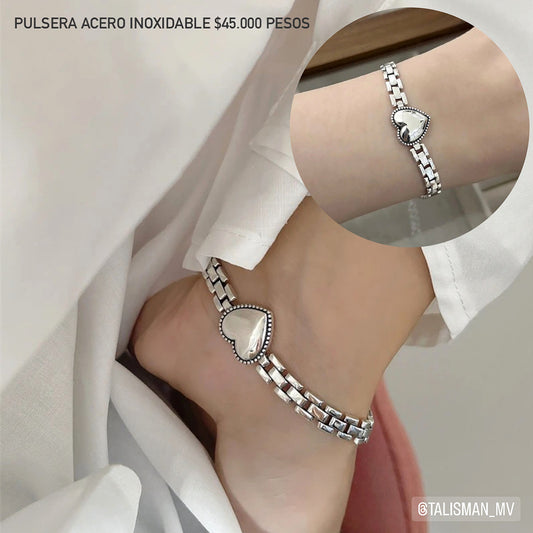Pulsera acero inoxidable