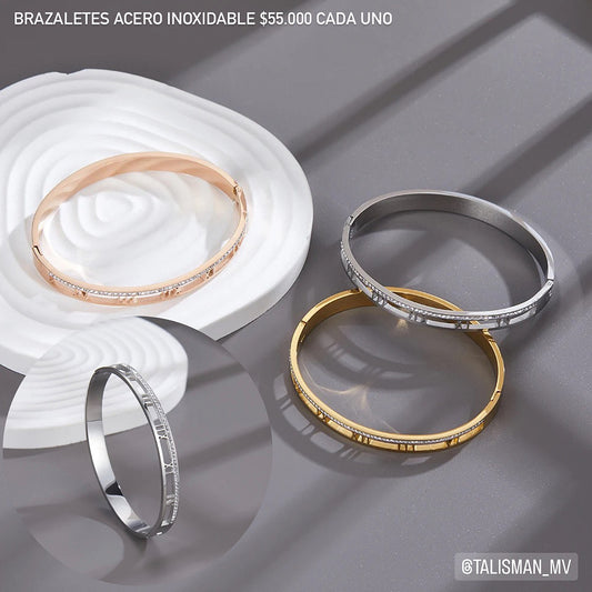 Brazaletes Acero inoxidable
