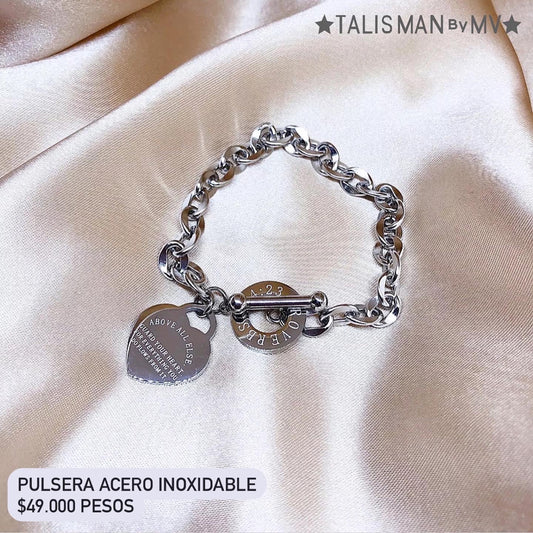 Pulsera Acero inoxidable