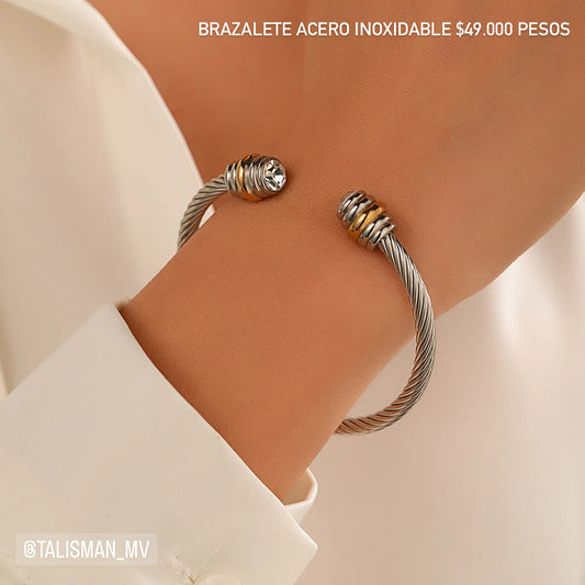 Brazalete acero inoxidable