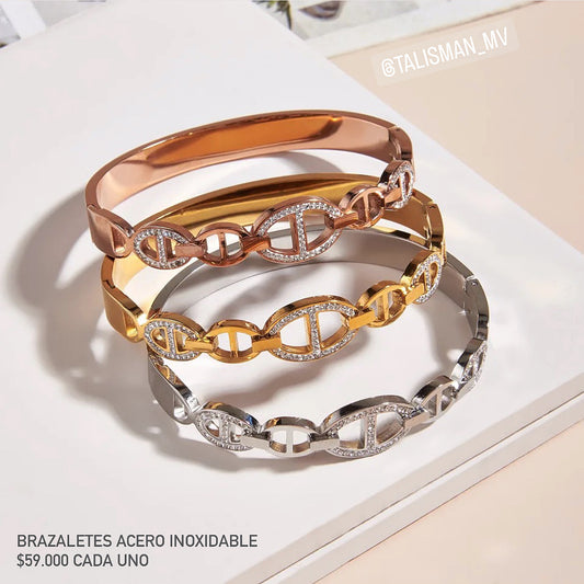 Brazalete acero inoxidable