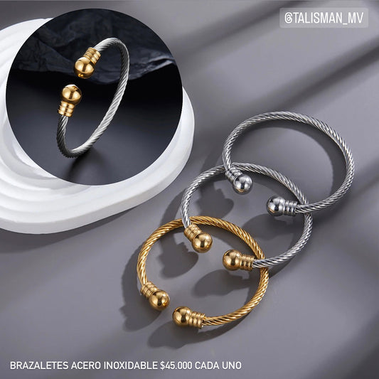 Brazaletes Acero inoxidable