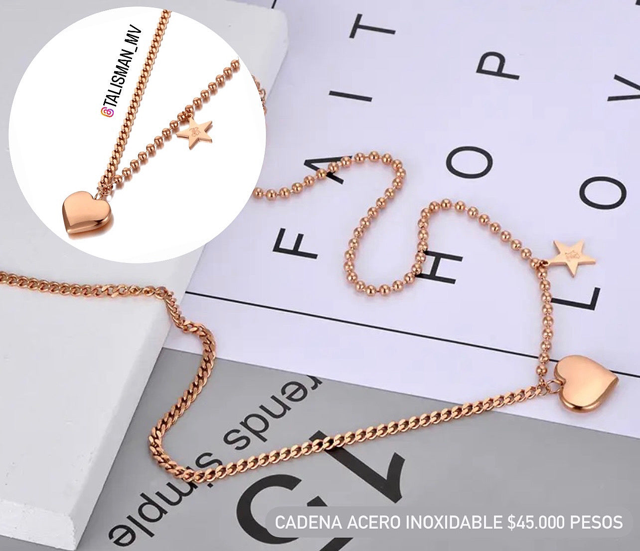 Cadena acero inoxidable