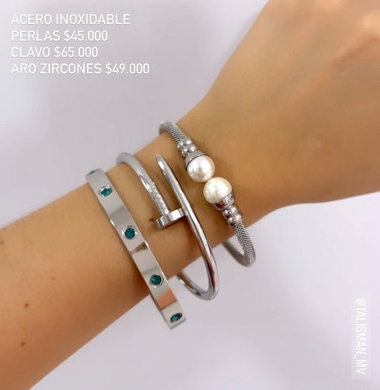 Brazalete acero inoxidable