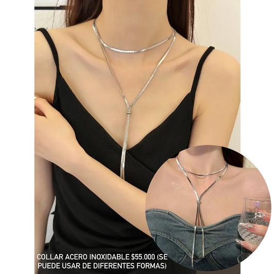 Collar acero inoxidable