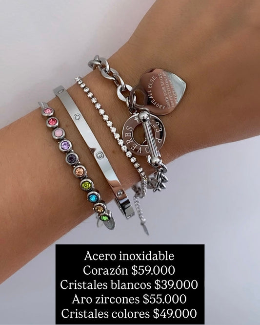 Pulsera acero inoxidable