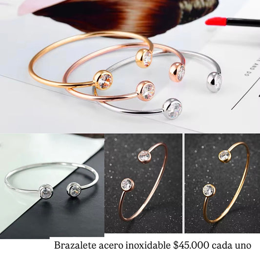 Brazaletes Acero inoxidable