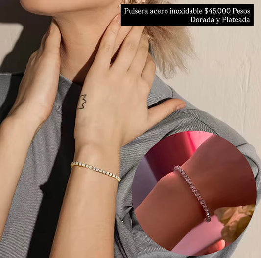 Pulsera acero inoxidable