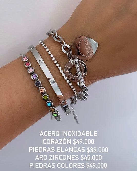Pulsera acero inoxidable