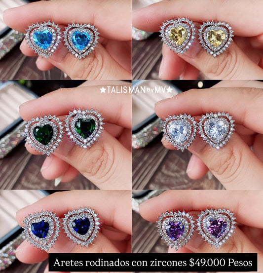 Aretes rodinados