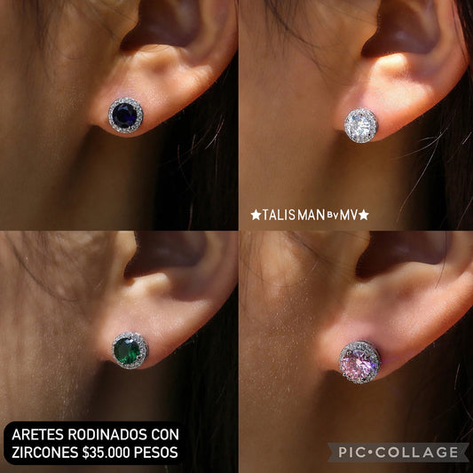 Aretes rodinados
