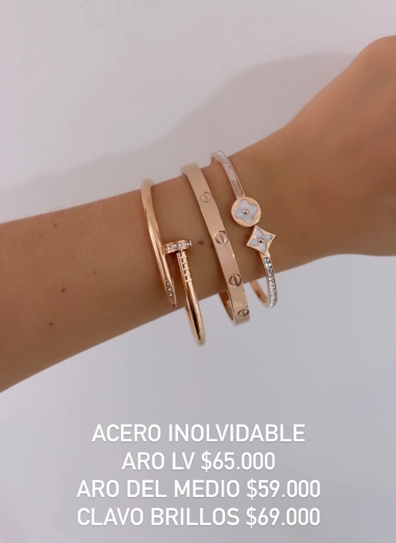 Brazalete acero inoxidable