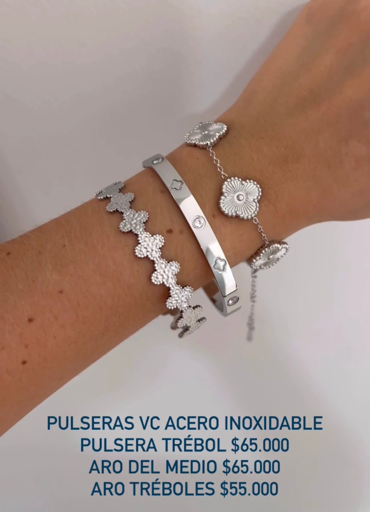 Brazalete acero inoxidable