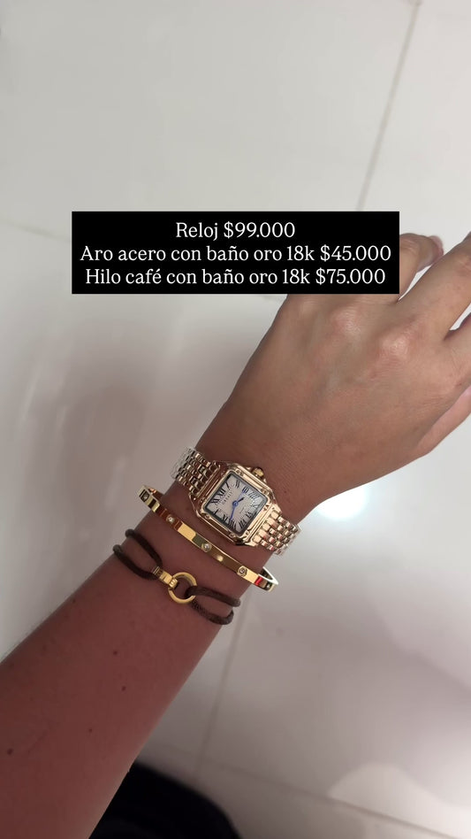 Reloj, pulseras