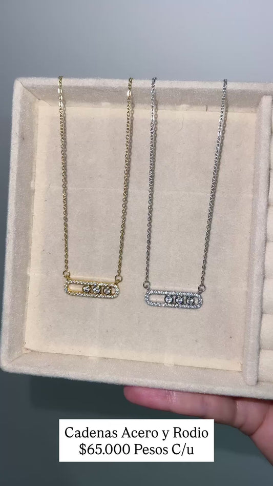 Cadena acero y rodinado