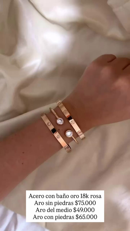 Brazalete acero inoxidable