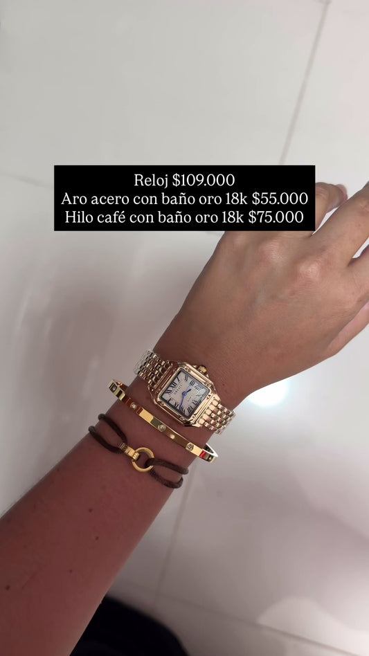 Reloj, pulseras