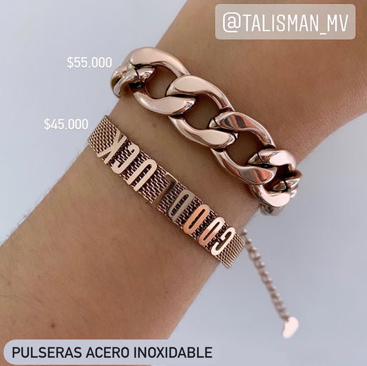 Pulsera acero inoxidable