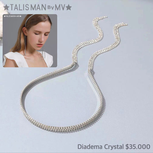 Diadema Crystales para el Cabello